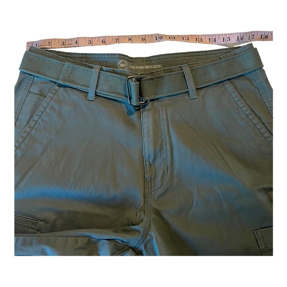 Weatherproof Men's Utility Trail Cargo Short with Ring Buckle Belt 32W NWOT - Picture 8 of 12